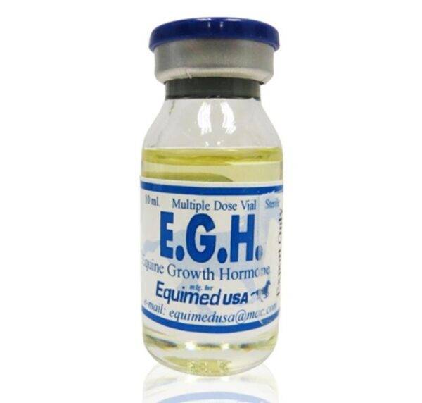 Equine Growth Hormone (EGH), also known as equine somatotropin, is a naturally occurring hormone in horses that is secreted by the pituitary gland...