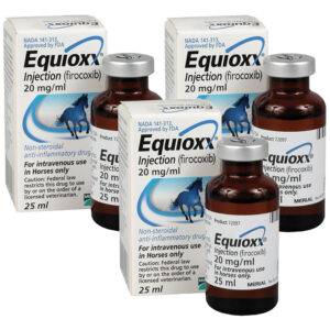 Equine equioxx is a veterinary non-steroidal anti-inflammatory drug (NSAID) specifically formulated for horses. It contains firocoxib as the active