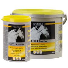 Equistro Excell E Powder is a nutritional supplement designed for horses, particularly those engaged in high levels of performance and activity. It contains