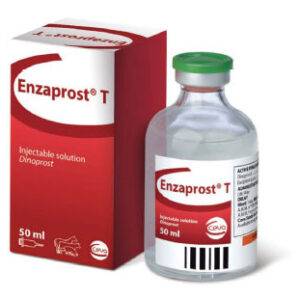 Enzaprost (also known as Enzaprost RCP) is a synthetic analogue of prostaglandin F2α (PGF2α), primarily used in veterinary medicine to manage reproductive