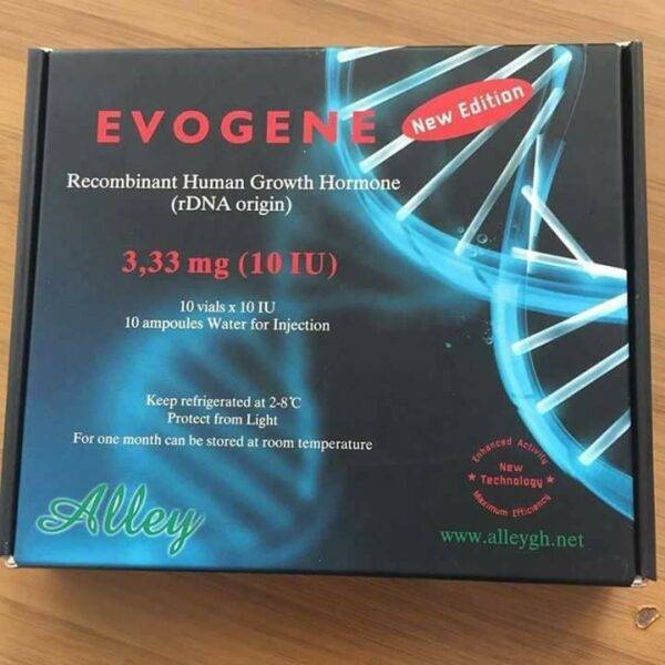 Evogene HGH is a synthetic form of human growth hormone (HGH), used primarily in medical and athletic contexts. HGH is naturally produced in the pituitary