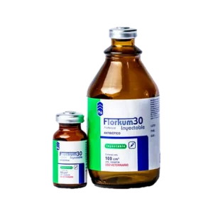 Florkum 30 is a broad-spectrum antimicrobial veterinary product primarily used to treat bacterial infections in livestock. Its active ingredient