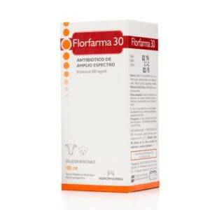 Florfarma 30 is an antimicrobial drug widely used in veterinary medicine. Its primary active ingredient is Florfenicol, a broad-spectrum antibiotic