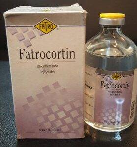 fatrocortin 100 ml is a veterinary corticosteroid injection typically used to reduce inflammation, manage pain, and modulate immune responses in animals