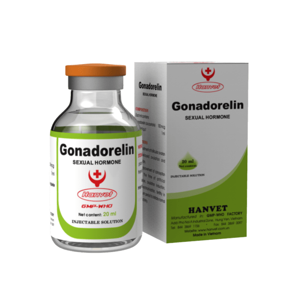 Gonadorelin injection is a synthetic form of gonadotropin-releasing hormone (GnRH), which is naturally secreted by the hypothalamus in mammals.