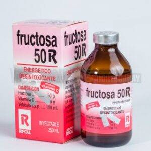 Buy Fructosa 50R is a veterinary product primarily used as a source of energy and hydration in animals. It contains fructose, a simple sugar, which is ..