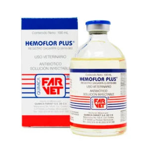 Hemoflor Plus is an antimicrobial veterinary product primarily used for treating bacterial infections in animals. It combines Florfenicol, a broad-spectrum