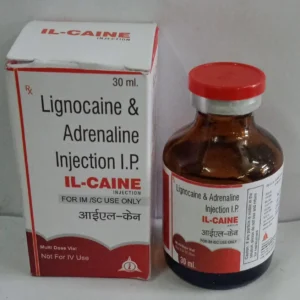 Lignocaine Adrenaline Injection, Local Anesthetic Injection, Anesthetic Solution with Epinephrine
