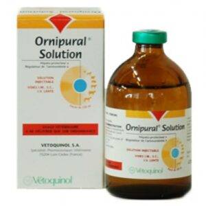 Ornipural Injection for Horses supports liver function, detoxification, and metabolic recovery. Ideal for weak, stressed, or poor-appetite horses.